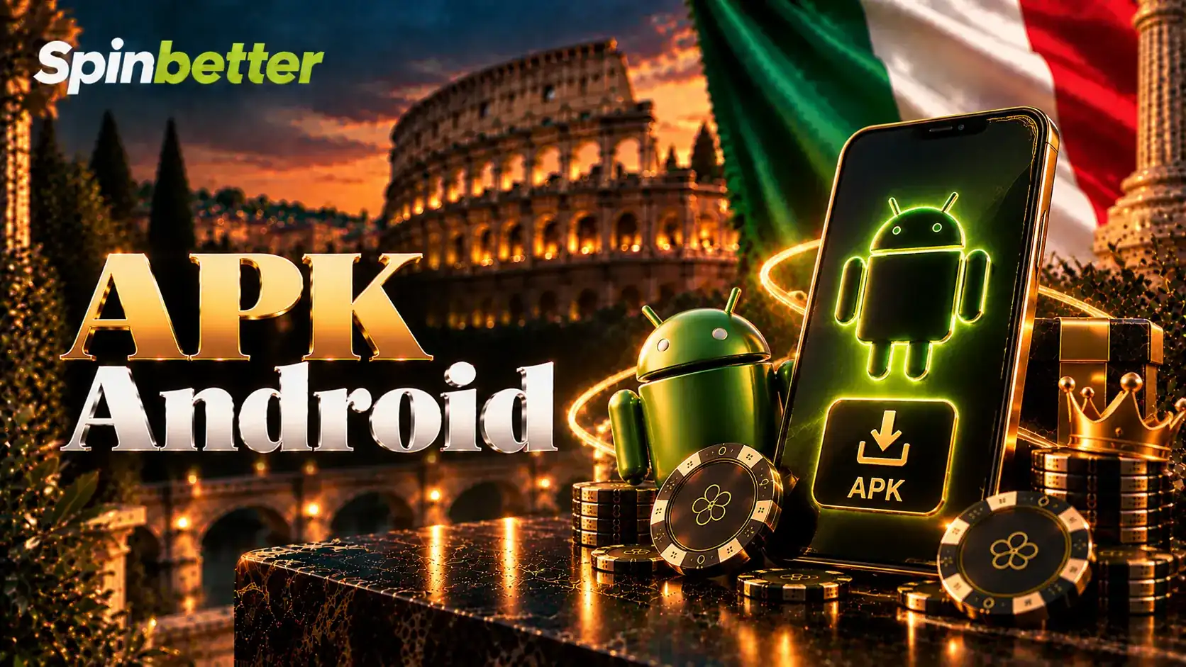 Il pacchetto APK per Android, con i permessi richiesti durante l'installazione