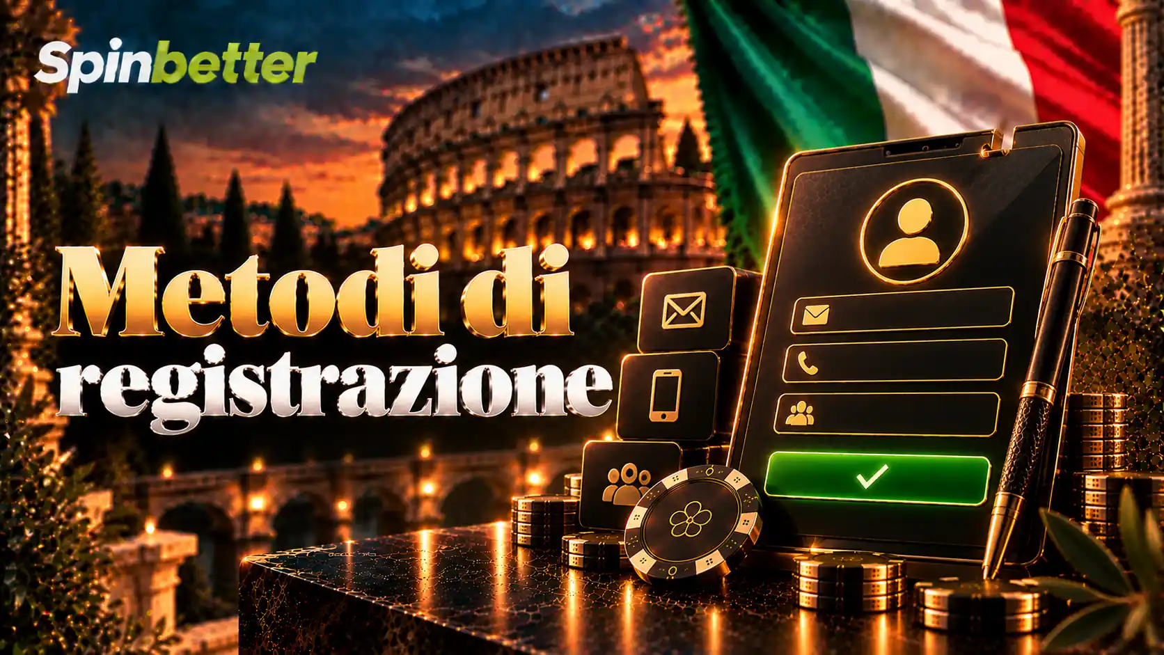 Metodi di registrazione: i quattro moduli disponibili per aprire il conto
